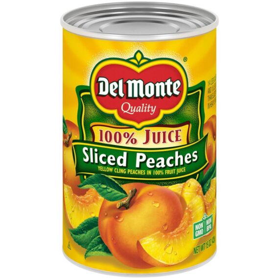 Del Monte Peach Slices 15oz