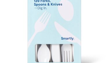Smartly Plastic Forks, Spoons, Knives - 120 CT