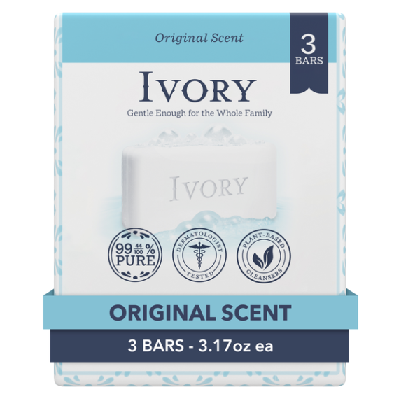 Ivory Bar Original Soap 3 CT